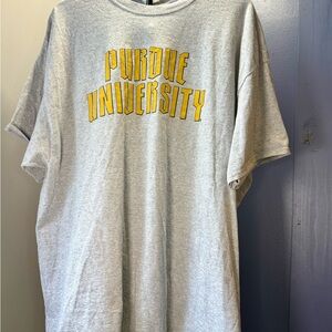 Vintage Purdue University Gray T-Shirt
